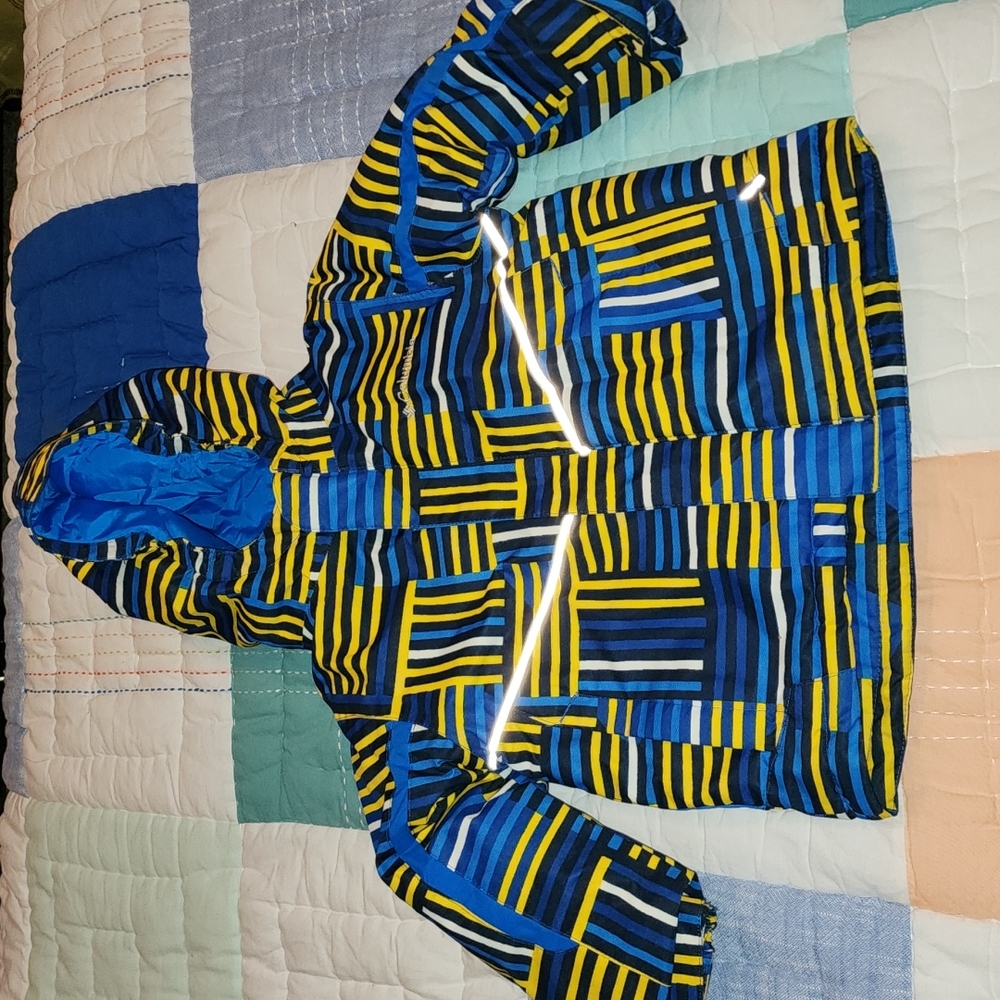 Columbia 3T Jacket - Blue and Yellow